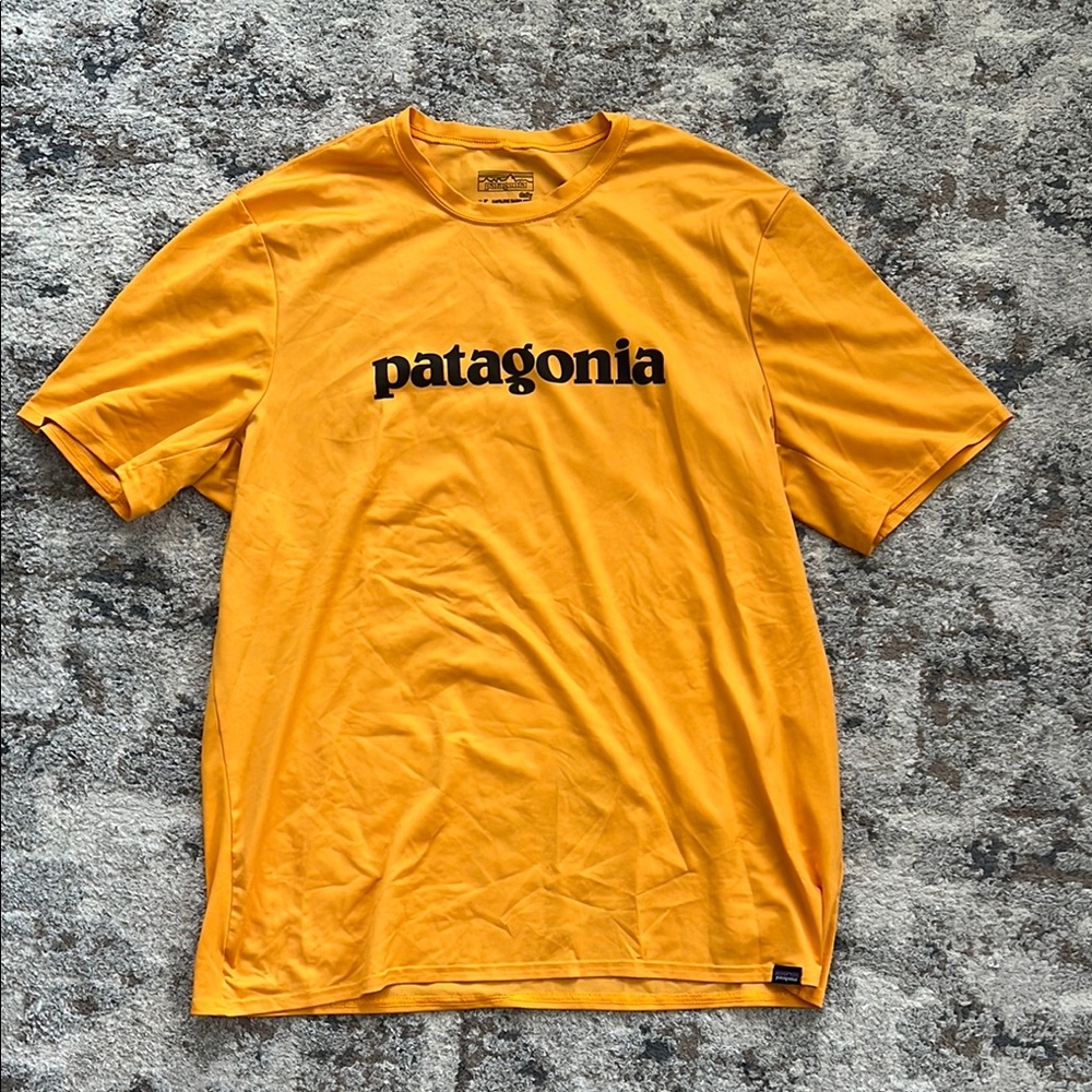 Patagonia Men's Bright Yellow Tee